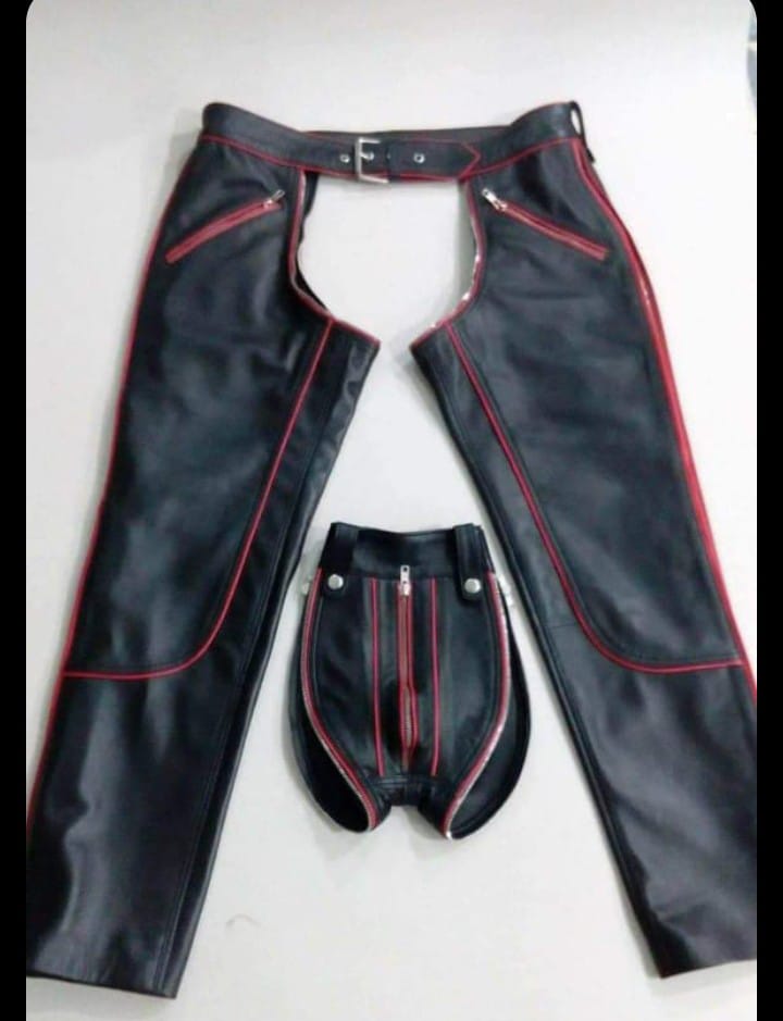 Leather Pant In Chap Style 04