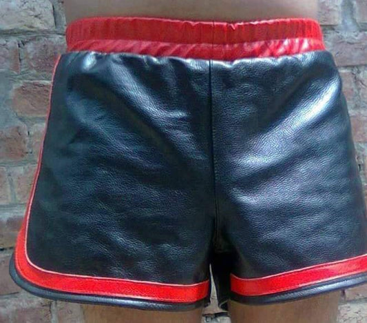 Leather Short For Mens