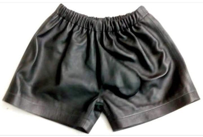 Leather Short For Mens