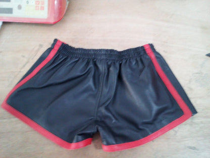 Leather Short For Mens