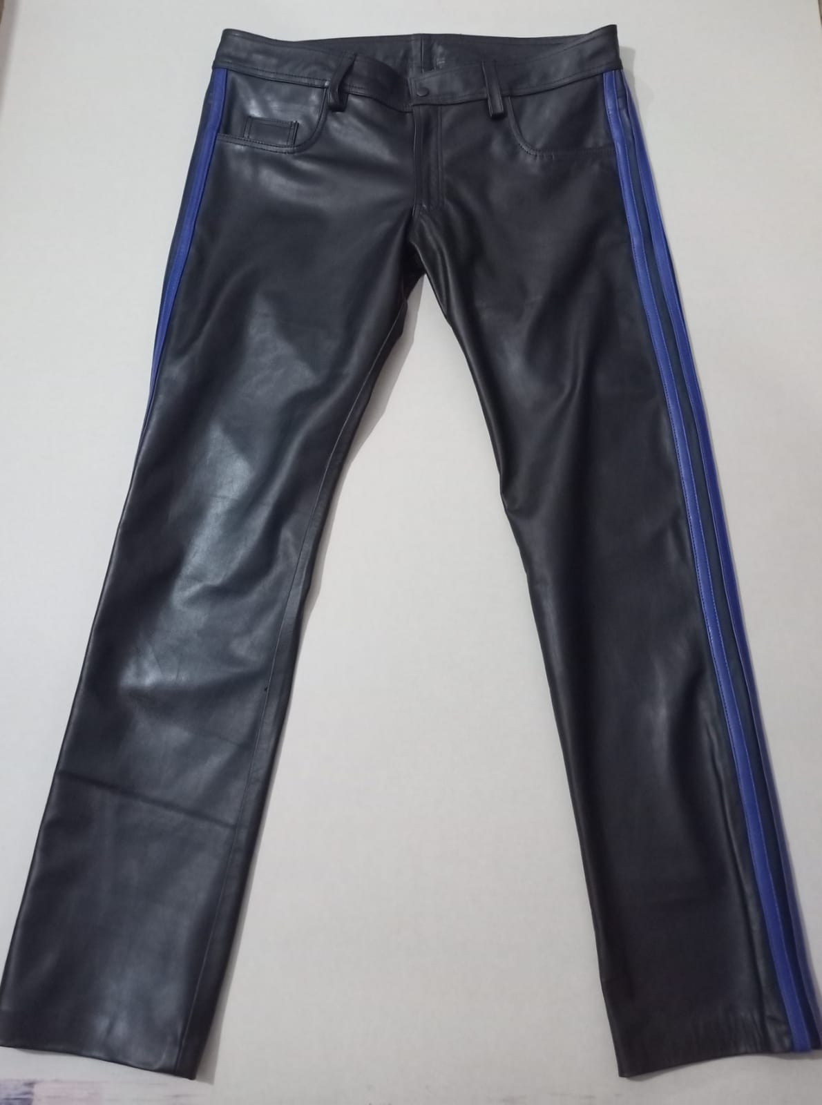 Leather 501 Pant In Jeans Style