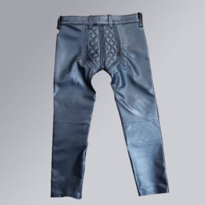 BLACK PADDED PANT