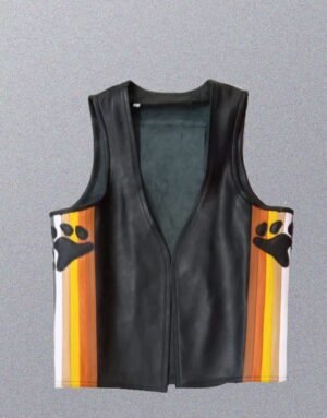 LEATHER WAISTCOAT #V01